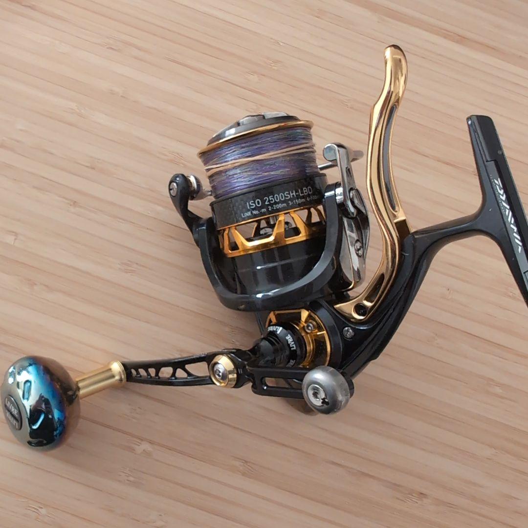 DAIWA　トーナメントISO 2500SH-LB レバーブレーキリール ダイワ レバーブレーキリール トーナメント ISO 2500XH-LBD 22年モデル